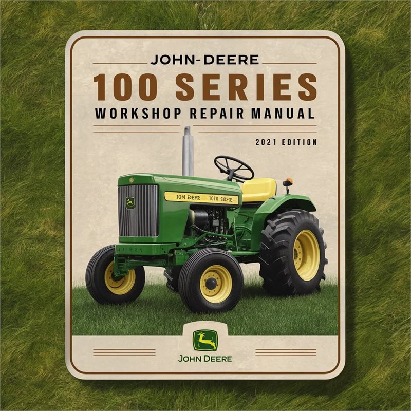 John Deere 100 Series Lawn Tractor Service Repair Workshop Manual PDF
