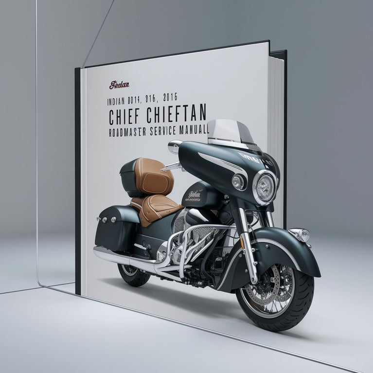 Manual de servicio del Chief Chieftan Roadmaster de Indian 2014, 2015 y 2016