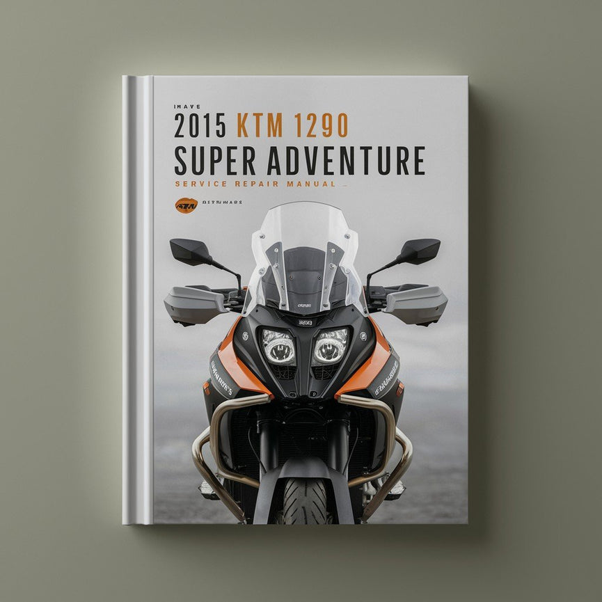 2015 KTM 1290 Super Adventure Service-Reparaturhandbuch