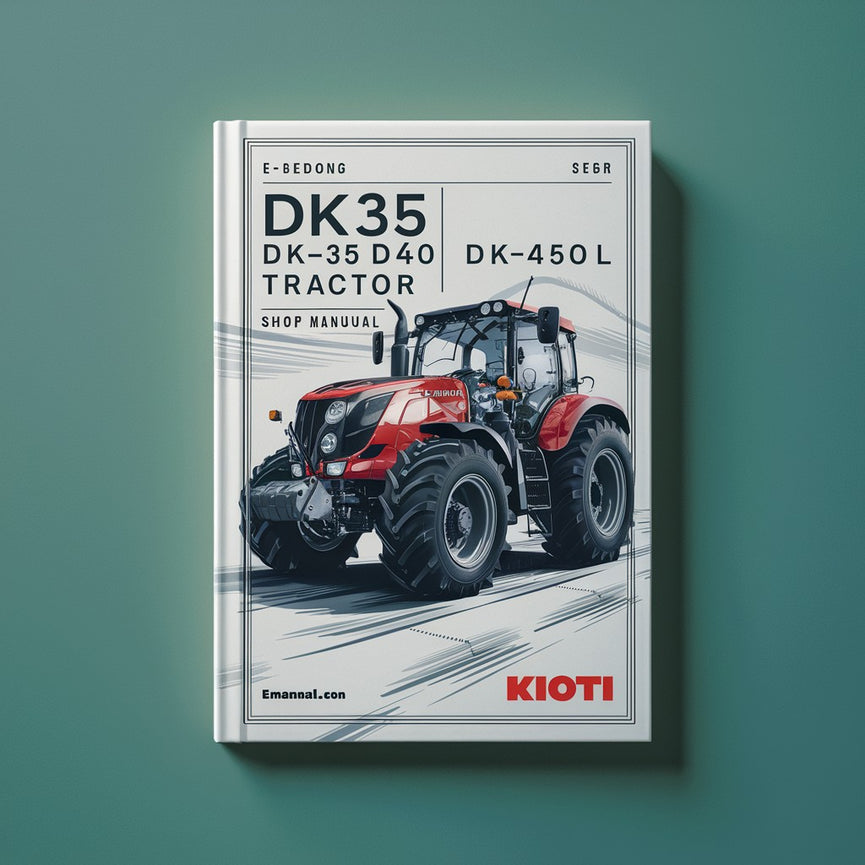 Kioti Daedong DK35 DK40 DK450L Tractor Shop Manual