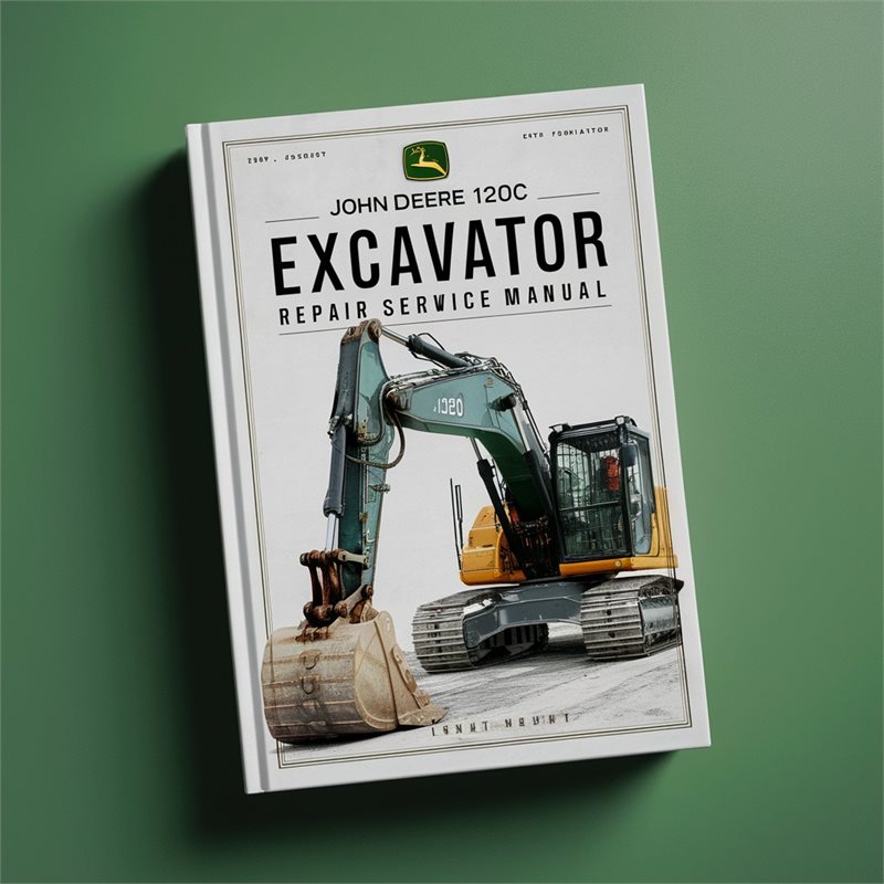 JOHN DEERE 120C Excavator Repair Service Manual. PDF