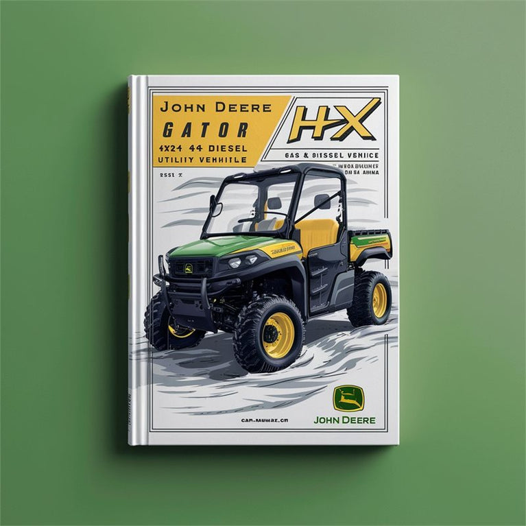 John Deere Gator HPX 4x2 4x4 Gas Diesel Utility Vehicle Service Repair Workshop Manual PDF
