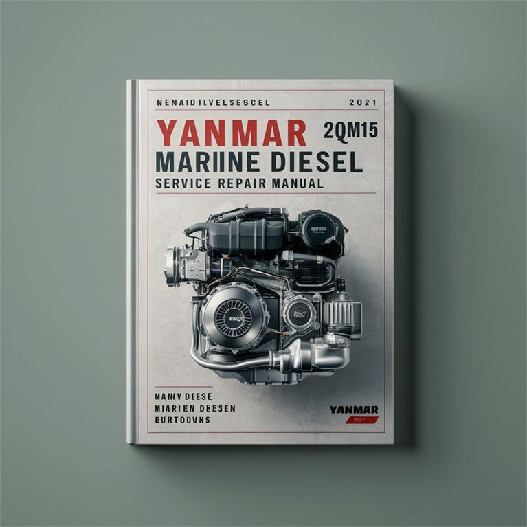 Yanmar 2qm15 Marine Diese Engine Service Repair Workshop Manual PDF
