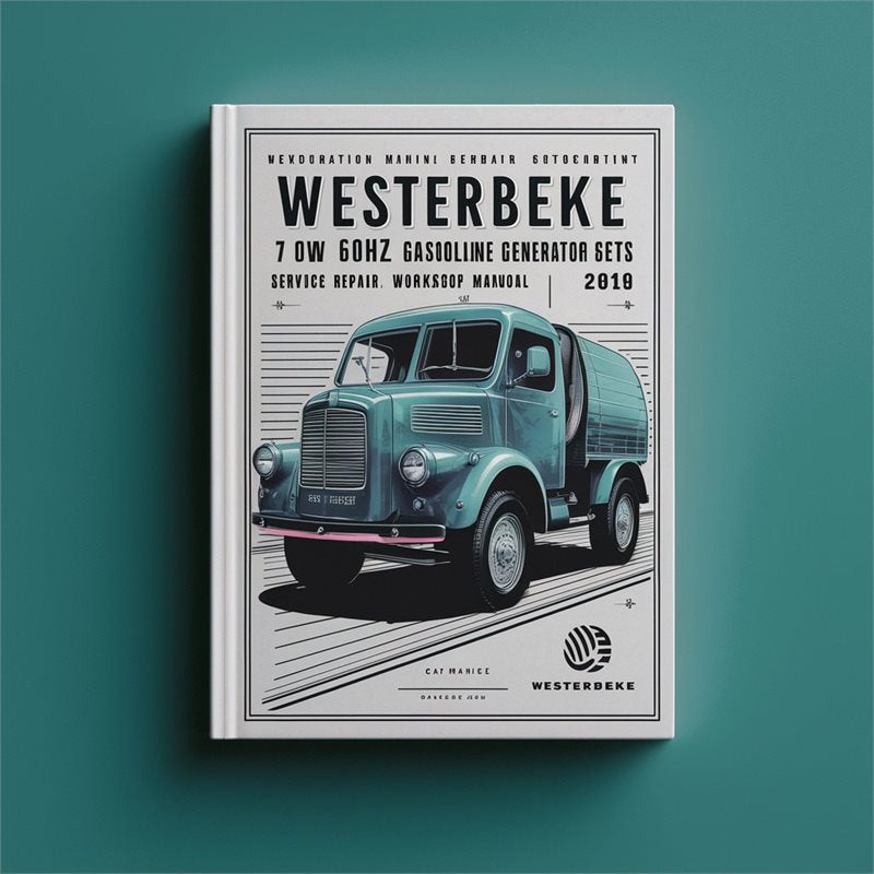 Westerbeke 7.0kw BCG 60HZ Marine Gasoline Generator Sets Service Repair Workshop Manual PDF