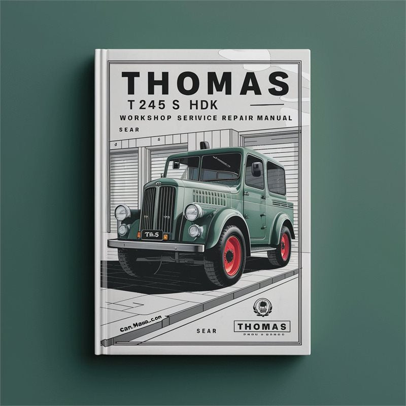 Thomas T245 HDS HDK Service Repair Workshop Manual