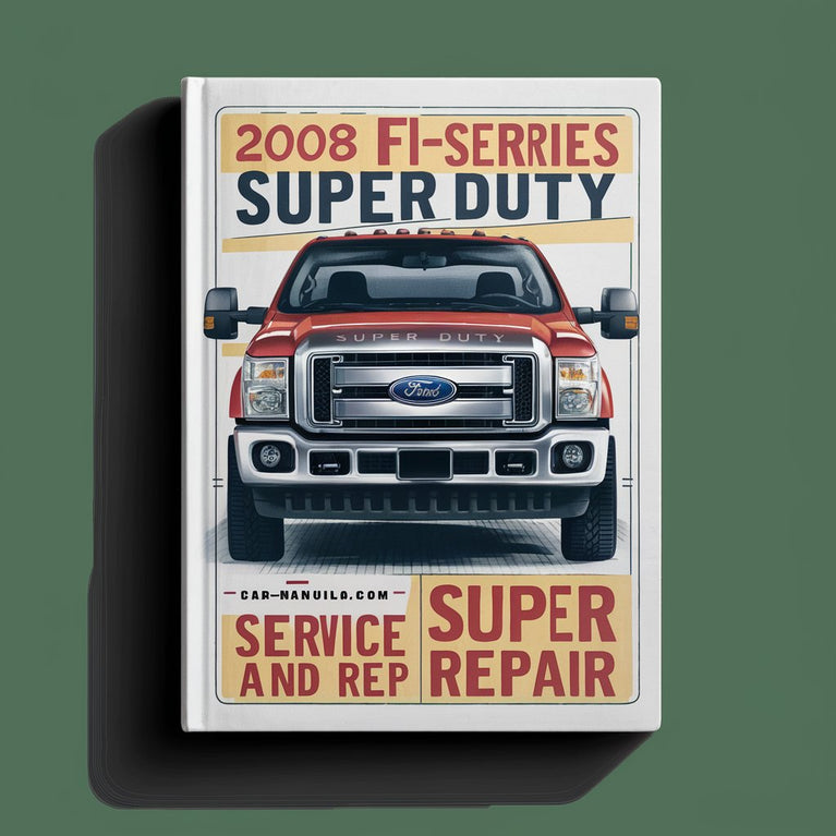 2008 Ford F-Serie Super Duty (F250) Wartung und Reparatur Mnl