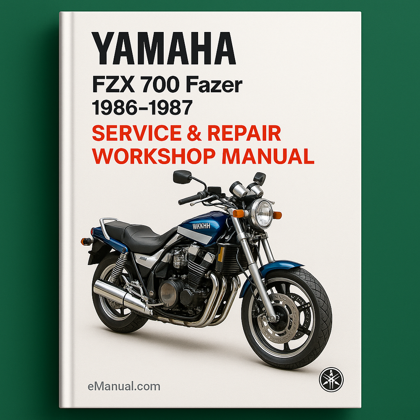 Yamaha FZX 700 Fazer 1986 1987 Service Repair Workshop Manual