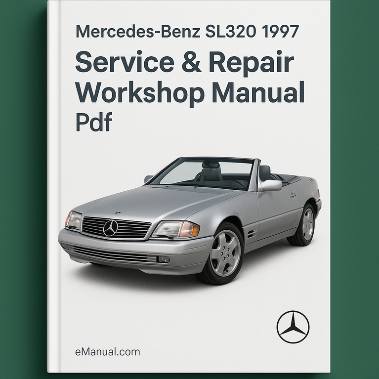 Mercedes Benz SL320 1997 Service-Reparatur-Werkstatthandbuch