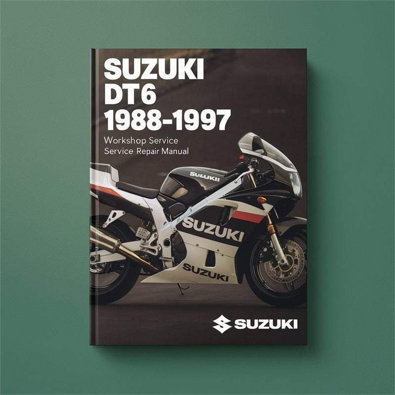 1988-1997 Suzuki DT6 DT-6 Service Repair Workshop Manual PDF