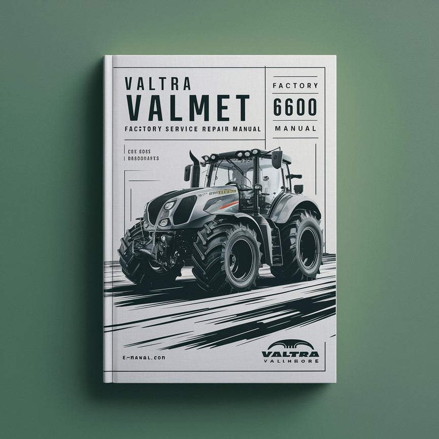 Valtra Valmet 6600 Tractor Factory Service Repair Manual