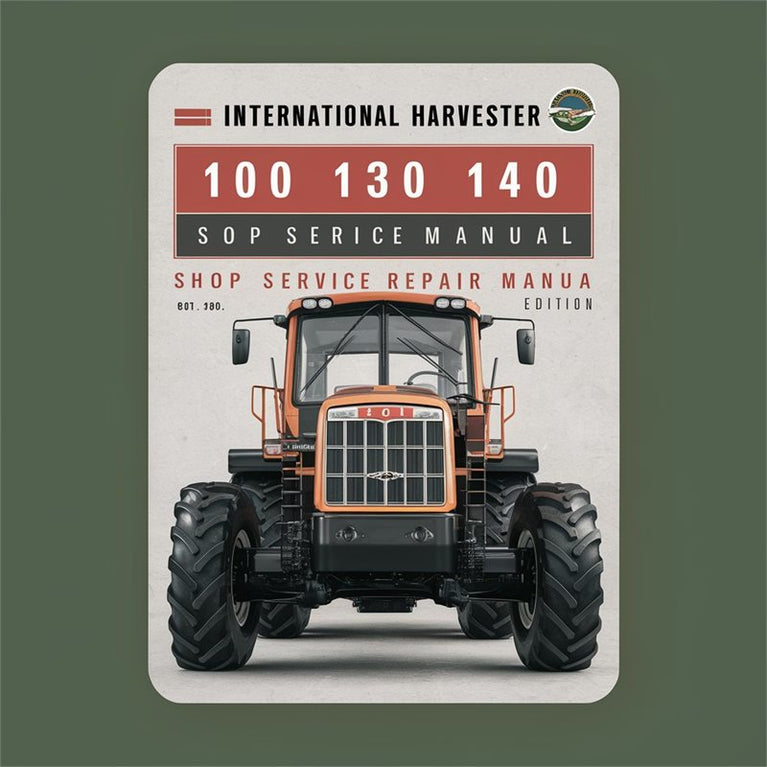 International Harvester 100 130 140 200 Series Shop Service Repair Workshop Manual PDF