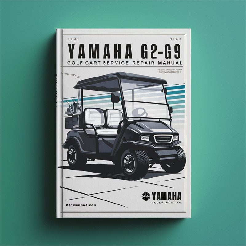 Yamaha G2-G9 Golf Cart Service Repair Workshop Manual PDF