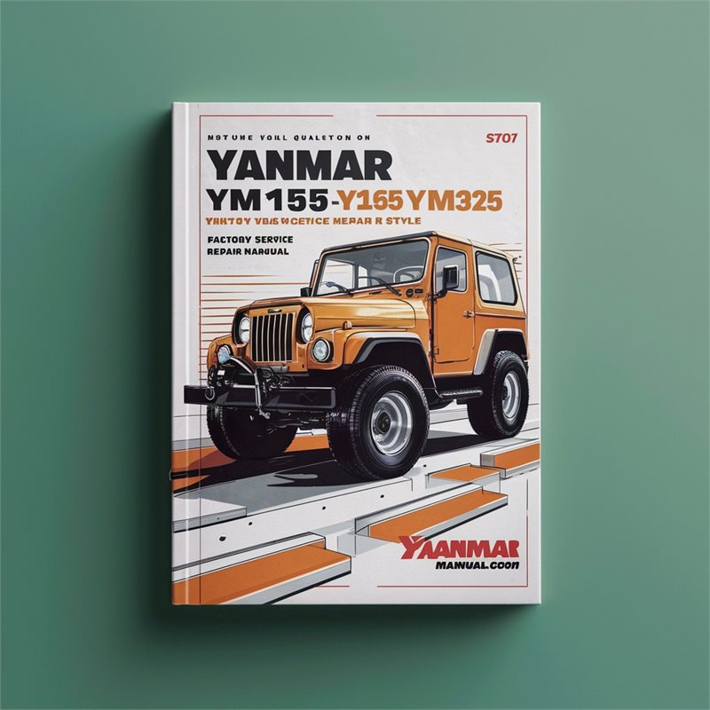 Yanmar YM135 YM155 YM195 YM240 YM330 Service Repair Workshop Manual PDF
