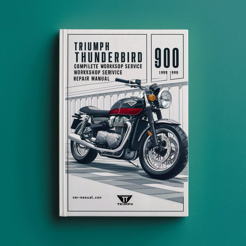 Triumph Thunderbird 900 Motorrad Komplette Werkstatt Service Reparaturhandbuch 1995 1996 1997 1998 1999