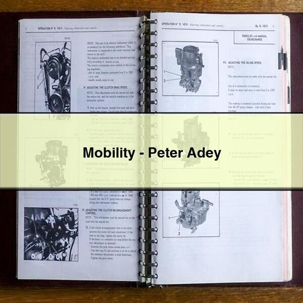Mobility-Peter Adey