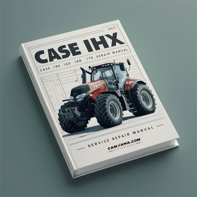Case IH CVX 140 150 160 175 195 Service Repair Workshop Manual PDF