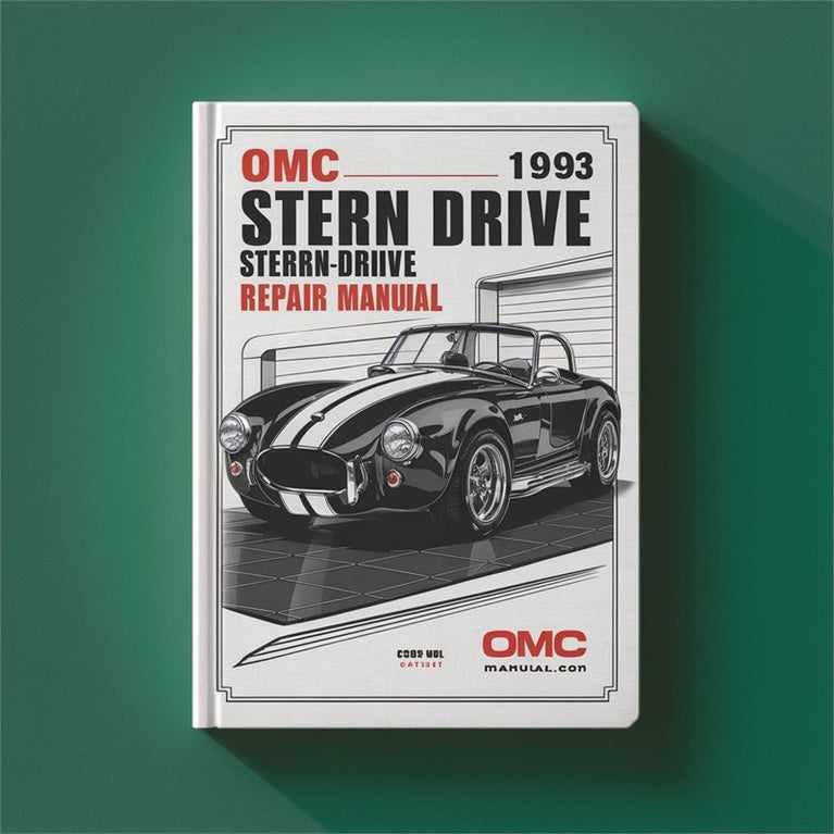 OMC Cobra Stern Drive Sterndrive 1986-1993 Repair Service Manual - Improved - PDF