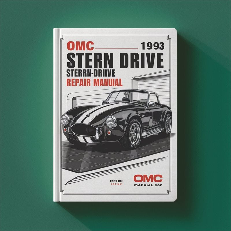 OMC Cobra Stern Drive Sterndrive 1986-1993 Repair Service Manual - Improved - PDF