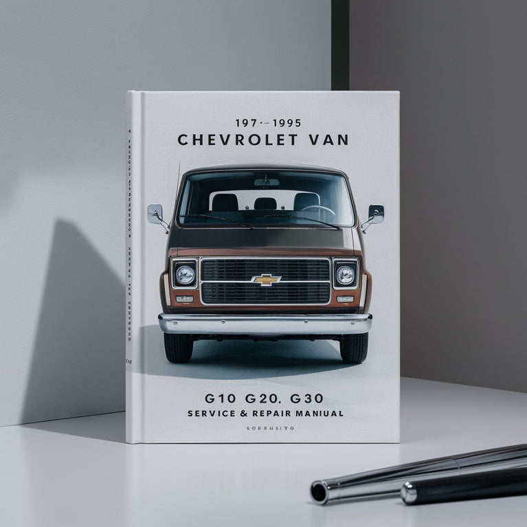 1971-1995 Chevrolet Van G10 G20 G30 Service- und Reparaturhandbuch