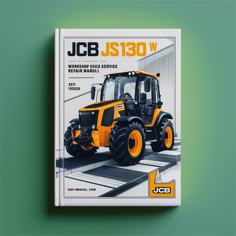 JCB JS 130 W Tier 3 1060300 Onwards Service Repair Workshop Manual