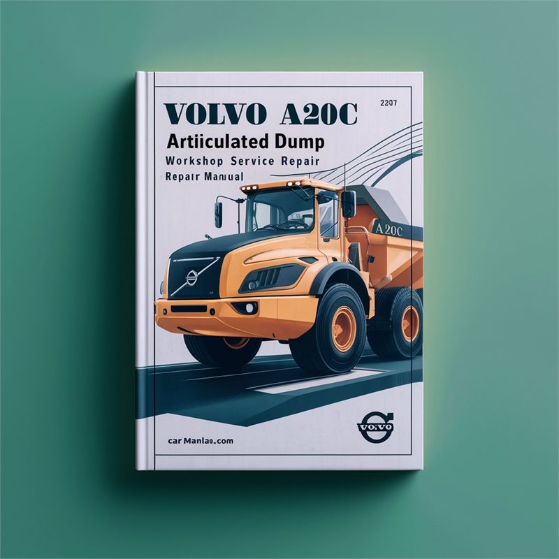 Volvo A20C Articulated Dump Truck Service Repair Workshop Manual