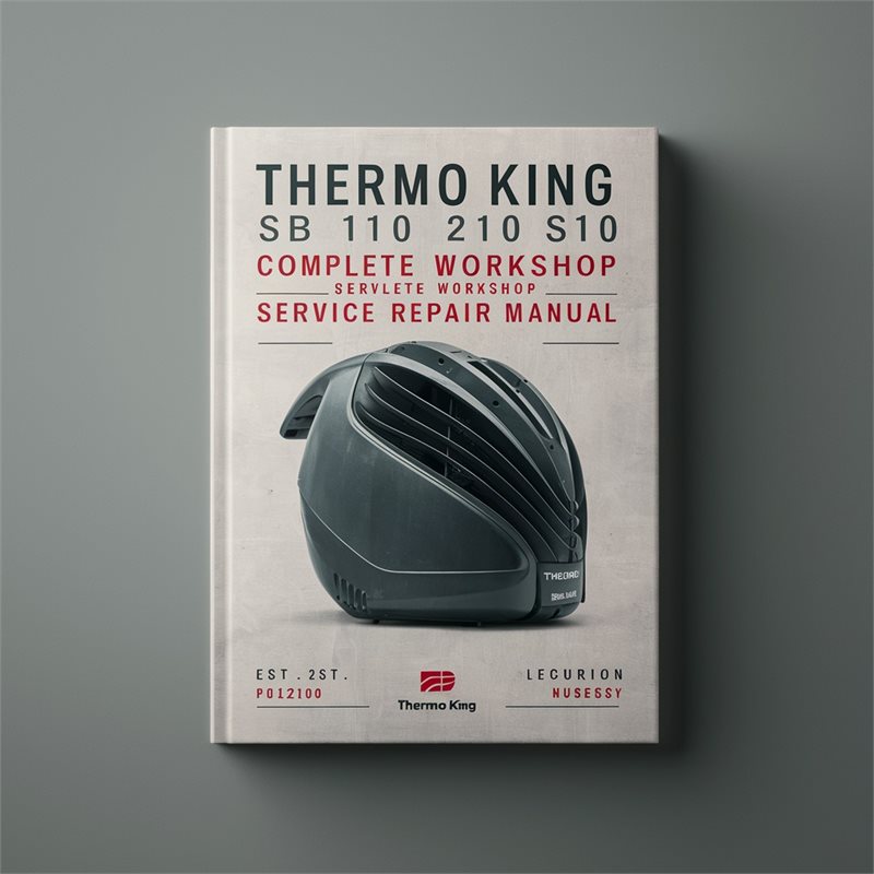 Thermo King SB 110 210 310 SLX200 Service Repair Workshop Manual PDF