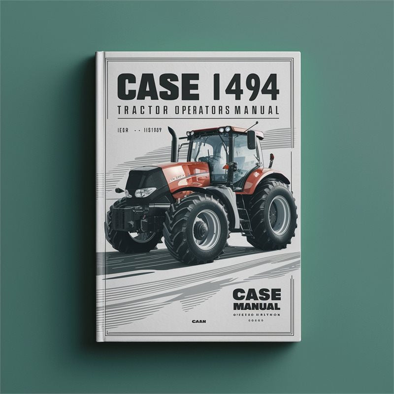 Case Ih 1494 Tractor Operators Operator's Manual PDF