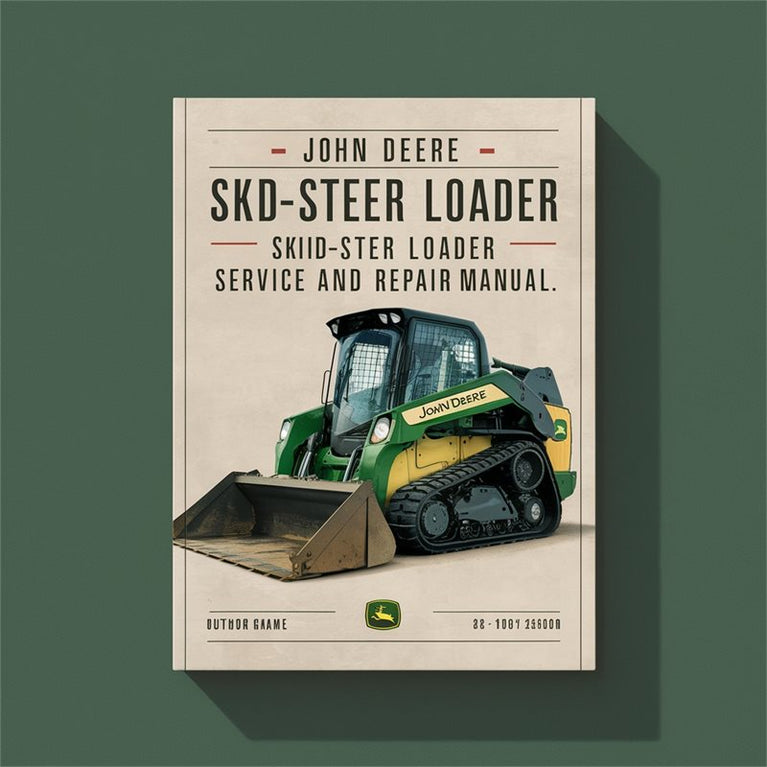 JOHN DEERE 280 SKID-STEER Loader Service And Repair Manual PDF