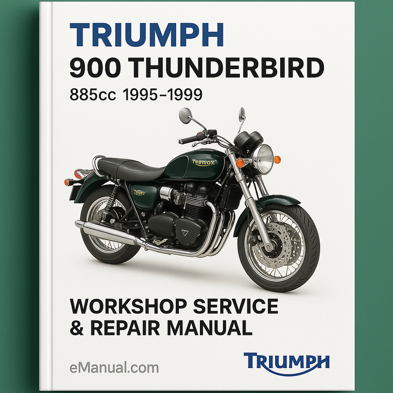 Triumph 900 Thunderbird 885cc 1995-1999 Workshop Service Repair Manual