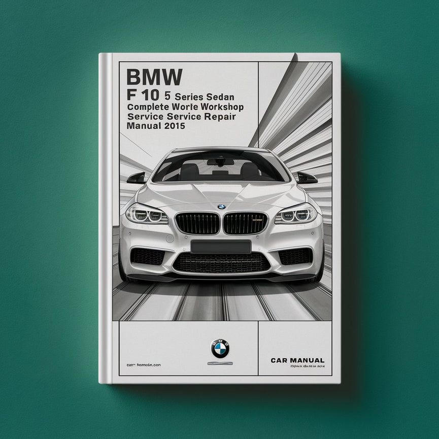 Manual completo de reparación y servicio de taller del BMW M5 F10 Serie 5 Sedán S63 2013 2014 2015