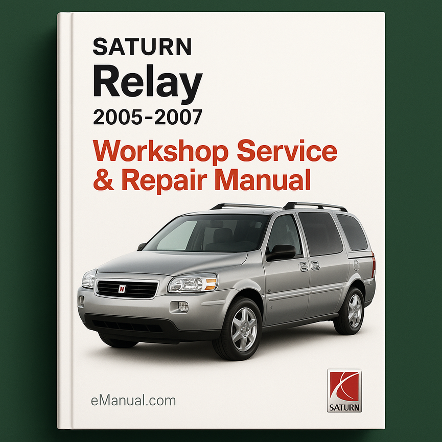 Saturn Relay Workshop Service Repair Manual 2005-2007