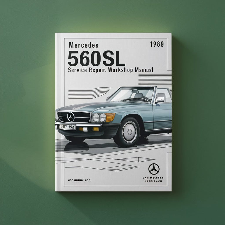 Manual de taller y reparación del Mercedes 560SL 1986-1989