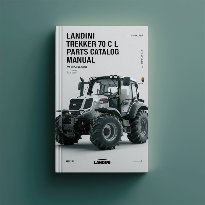 Landini Trekker 70 C F L Parts Catalog PDF