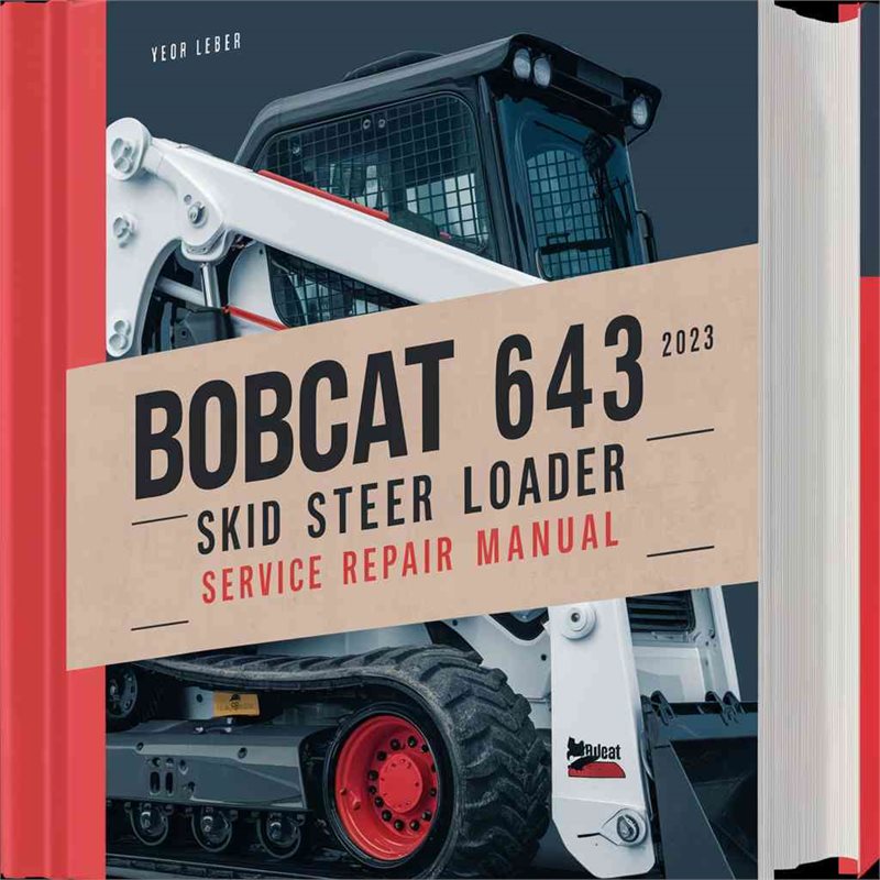 Bobcat 643 Skid Steer Loader Service Repair Workshop Manual PDF