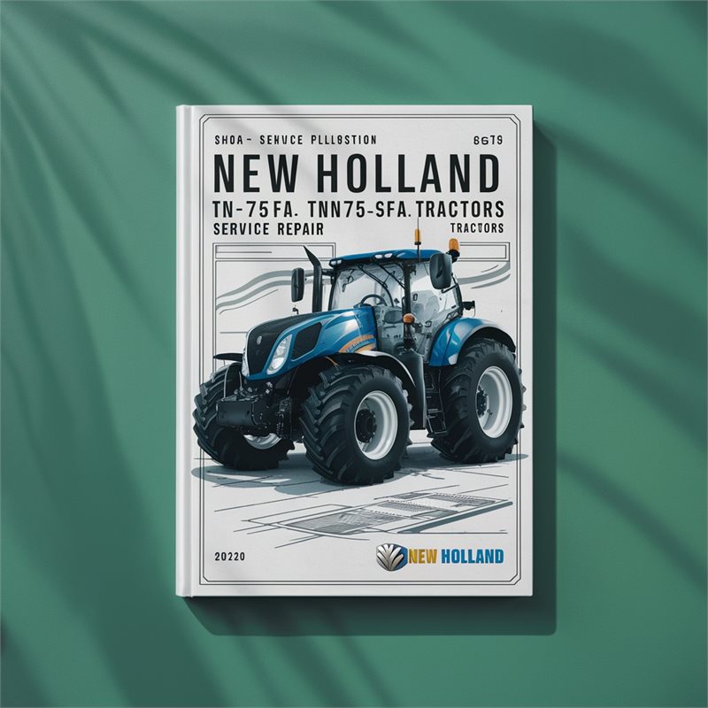New Holland TN75FA TN85FA TN95FA Tractors Service Repair Workshop Manual PDF