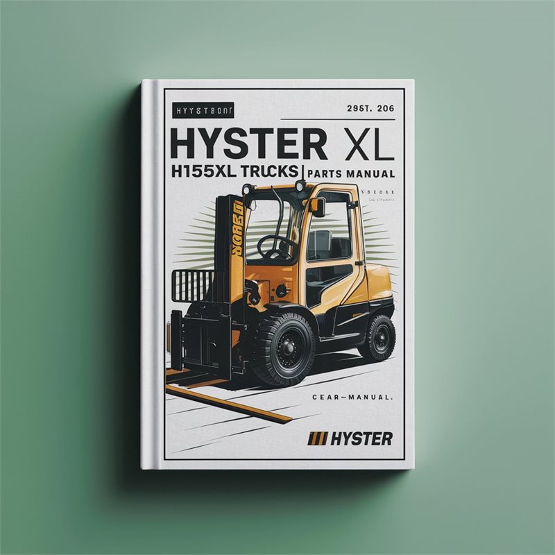 Hyster H135XL H155XL (G006) Forklift Trucks Parts Catalog PDF