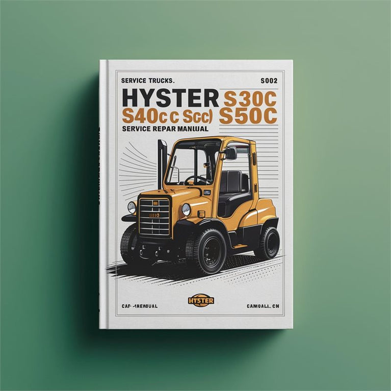 Hyster S30C S40C S50C (AMERICAS) [c002] Forklift Trucks Service Repair Workshop Manual PDF