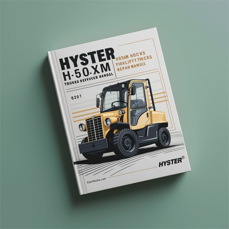 Hyster H45XM H50XM H55XM H60XM H65XM (H177) Forklift Trucks Service Repair Workshop Manual PDF
