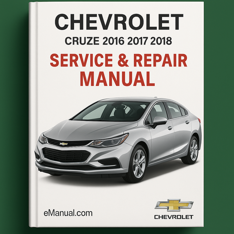 Manual de servicio y reparación del Chevrolet Cruze 2016 2017 2018