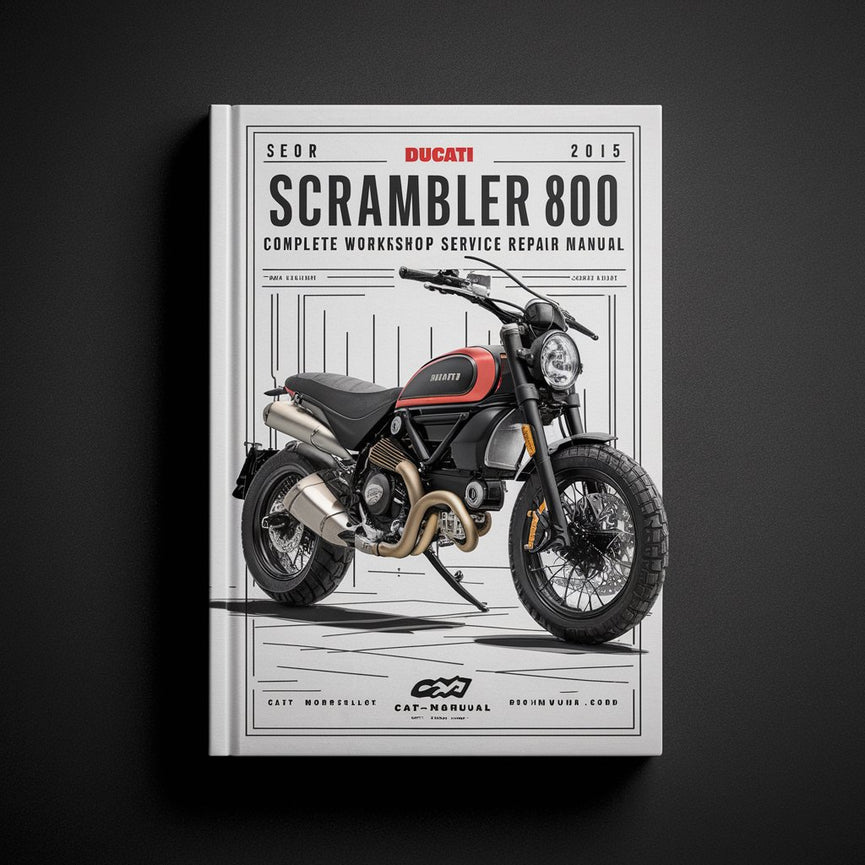 Ducati Scrambler 800 Motorrad Komplettes Werkstatthandbuch Service Reparatur 2015