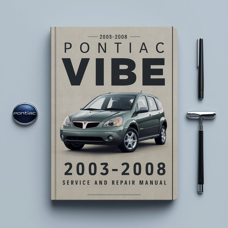 Manual de servicio y reparación de Pontiac Vibe 2003-2008