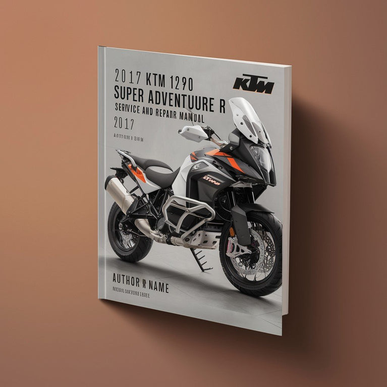 Manual de servicio y reparación de la KTM 1290 Super ADVENTURE R 2017