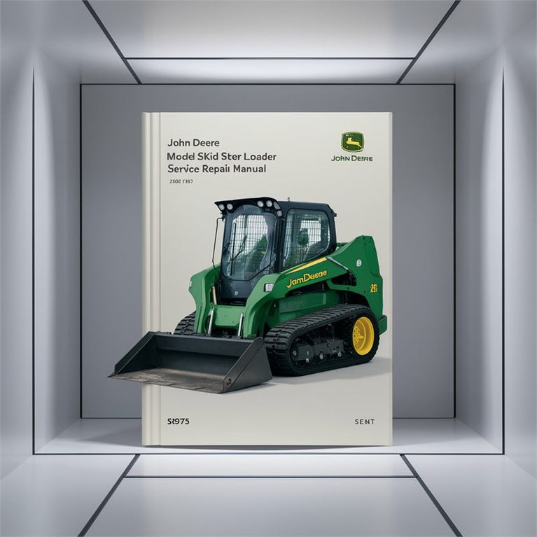 JOHN DEERE ModelS 8875 SKID STEER Loader Service Repair Manual PDF