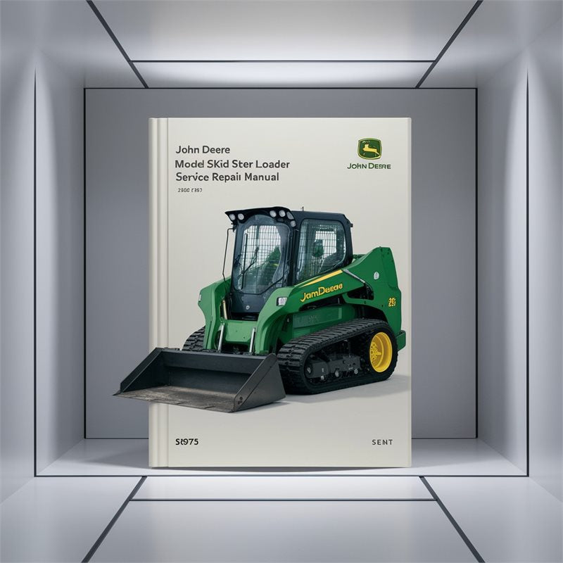 JOHN DEERE ModelS 8875 SKID STEER Loader Service Repair Manual PDF