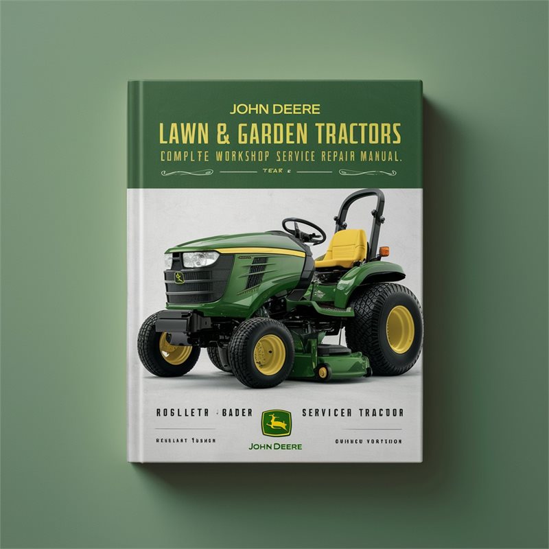 John Deere 110 112 130 160 165 175 180 185 Lawn & Garden Tractors Complete Workshop Service Repair Manual PDF