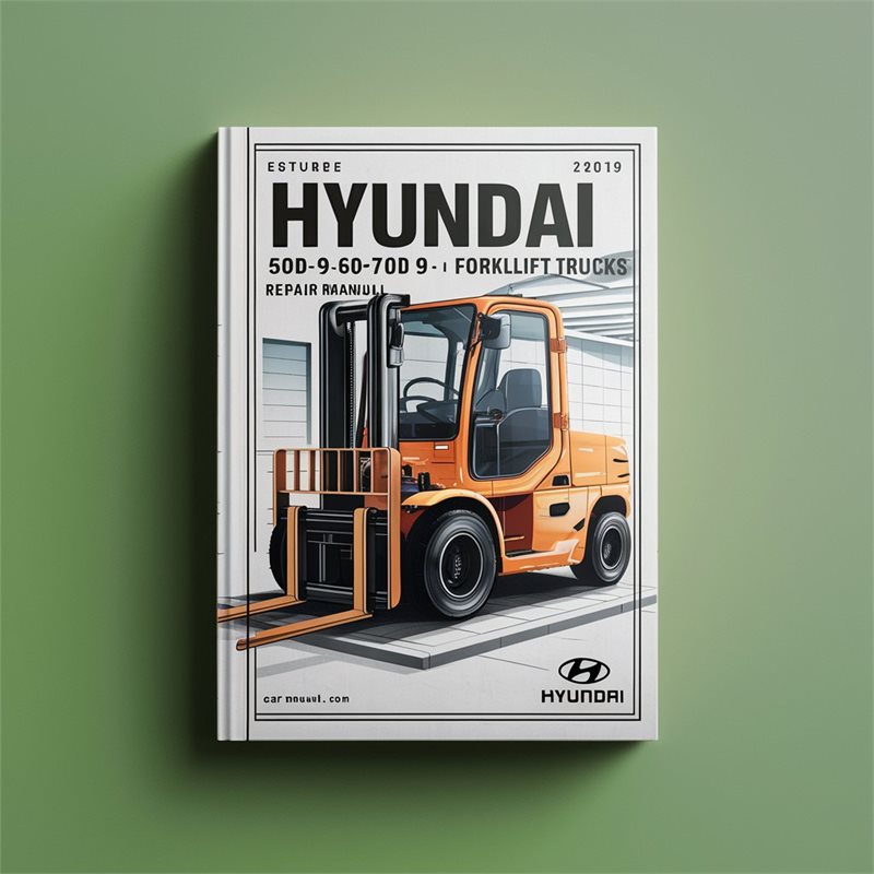 Hyundai 50D-9 60D-9 70D-9 80D-9 Forklift Trucks Service Repair Workshop Manual PDF