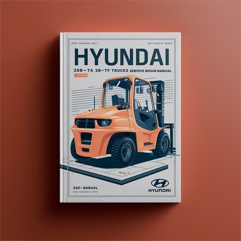 Hyundai 25B-7A 30B-7A 35B-7A Forklift Trucks Service Repair Workshop Manual PDF