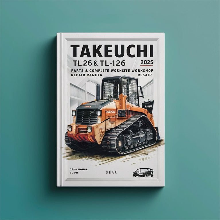Takeuchi TL26 TL126 Crawler Loader (2 Set) Parts Set Service Repair Workshop Manual PDF