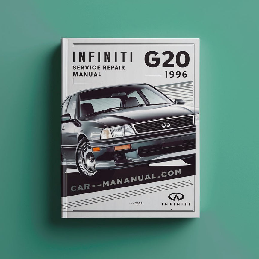 Manual de servicio y reparación del Infiniti G20 1991-1996