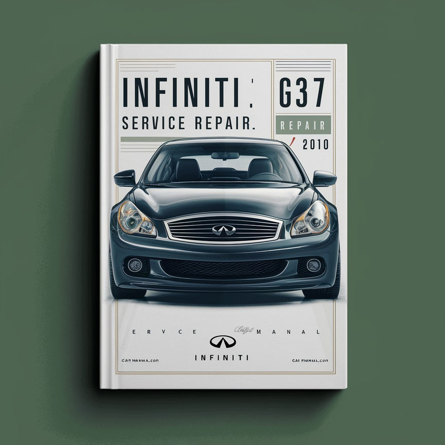 Manual de servicio y reparación del Infiniti G37 2008-2010